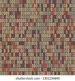 Seamless geometric pattern design illustration