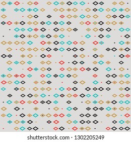 Seamless geometric pattern design illustration