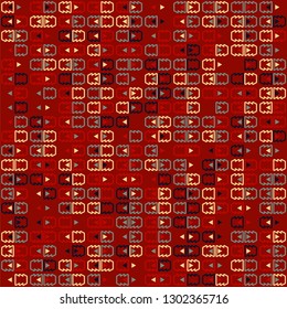 Seamless geometric pattern design illustration
