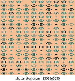 Seamless geometric pattern design illustration