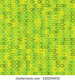 Seamless geometric pattern design illustration