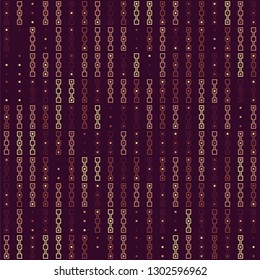 Seamless geometric pattern design illustration