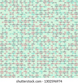 Seamless geometric pattern design illustration
