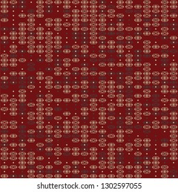 Seamless geometric pattern design illustration