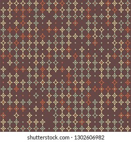Seamless geometric pattern design illustration