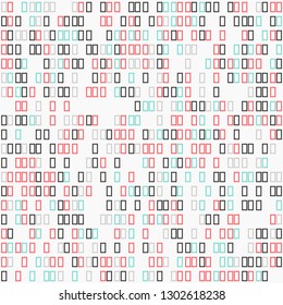 Seamless geometric pattern design illustration