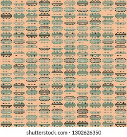 Seamless geometric pattern design illustration