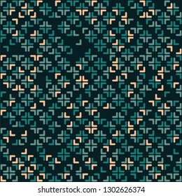 Seamless geometric pattern design illustration