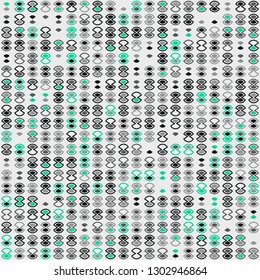 Seamless geometric pattern design illustration