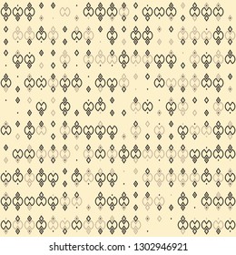Seamless geometric pattern design illustration