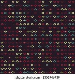 Seamless geometric pattern design illustration