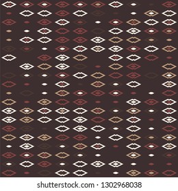 Seamless geometric pattern design illustration