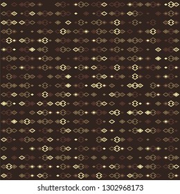 Seamless geometric pattern design illustration