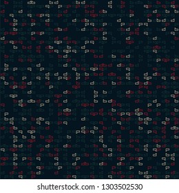 Seamless geometric pattern design illustration