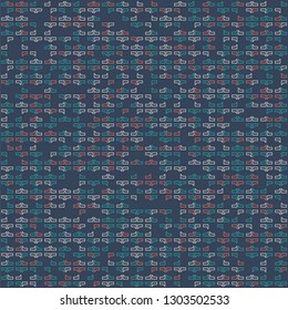 Seamless geometric pattern design illustration