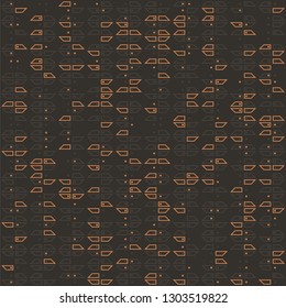 Seamless geometric pattern design illustration