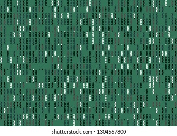 Seamless geometric pattern design illustration
