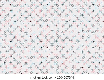 Seamless geometric pattern design illustration