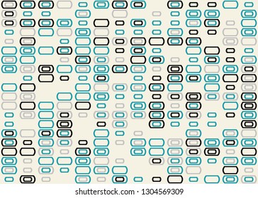 Seamless geometric pattern design illustration
