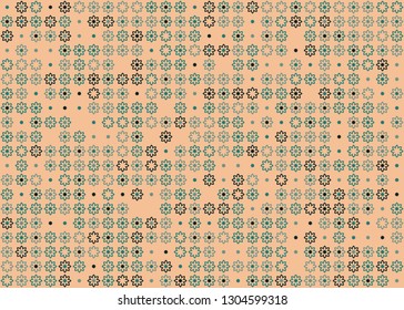 Seamless geometric pattern design illustration