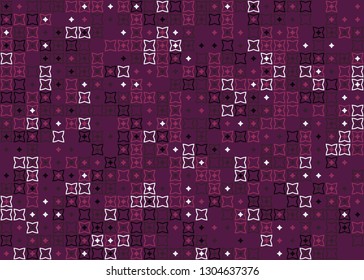 Seamless geometric pattern design illustration