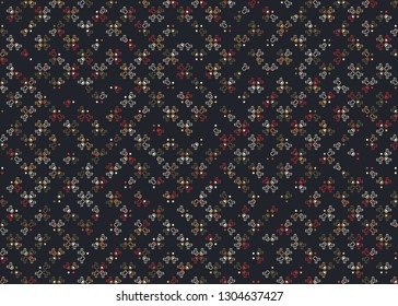 Seamless geometric pattern design illustration