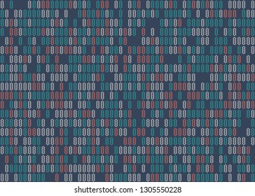 Seamless geometric pattern design illustration
