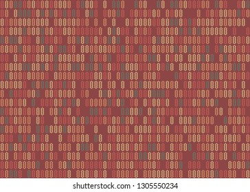 Seamless geometric pattern design illustration