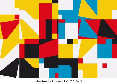 Diseño de patrones geométricos sin inconvenientes hecho con formas geométricas triangulares simples. Gráficos abstractos de composición vectorial, útiles para la decoración, papel tapiz, textil, cubiertas, impresiones, papel envolvente, etc.