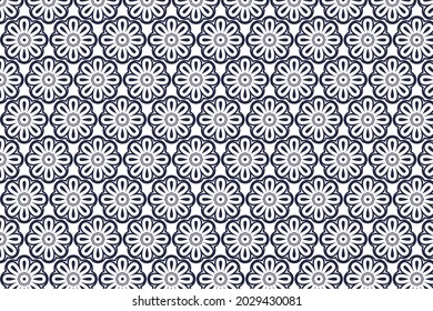 Diseño de patrones geométricos impecables. Ornamento para tela, envoltura, papel pintado, papel y estampado decorativo