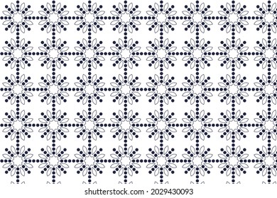 Diseño de patrones geométricos impecables. Ornamento para tela, envoltura, papel pintado, papel y estampado decorativo