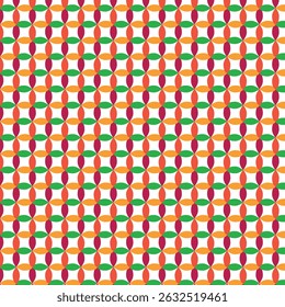 seamless geometric pattern design with pink background 