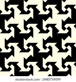 Diseño de patrón geométrico sin costuras. Patrones de Formas hexagonales repetidas de Vector de líneas artísticas.