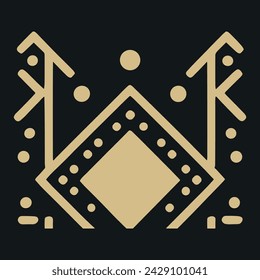 Seamless geometric pattern design for textile