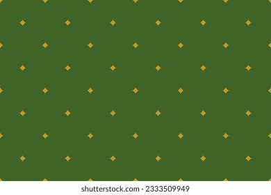 Sin mar de patrón geométrico. Diseño de amarillo geométrico sobre fondo verde. Impresión de diseño para ilustración, textura, papel pintado, fondo. Establecer 14