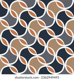 Seamless geometric pattern. Diagonal. Color print.