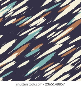 Seamless geometric pattern. Diagonal. Color print.