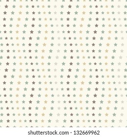 Seamless geometric pattern. Diagonal stars. Vector repeating texture