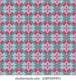 seamless geometric pattern diamond colorful cover wallpaper floor carpet