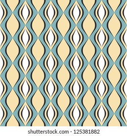 Seamless geometric pattern with diamond shapes, soft colors. Can be used to fabric design, wallpaper, decorative paper, scrapbook albums, web design, etc. Swatches of seamless pattern included in file