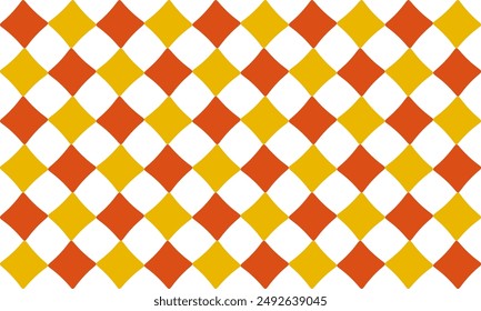 seamless geometric pattern, Seamless geometric diamond pattern in two tone yellow and pink diamond checkerboard, chessboard seamless Repeat seamless pattern design for fabric printing or background