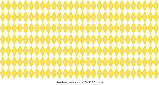 seamless geometric pattern, Seamless diamond pattern in two tone Yellow. Yellow diamond checkerboard, chessboard seamless Repeat seamless pattern design for fabric printing or background. EPS 10.