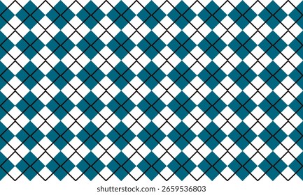 seamless geometric pattern, Seamless geometric diamond pattern in two tone light green blue checkerboard, chessboard seamless Repeat seamless pattern design for fabric printing or background