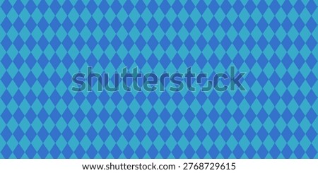 seamless geometric pattern, Seamless geometric diamond pattern in two tone blue. blue diamond checkerboard, chessboard seamless Repeat seamless pattern design for fabric printing or background