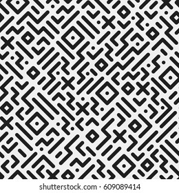 Seamless geometric pattern. Digital vector background.