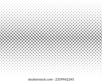 Seamless geometric pattern. Disappearing figures . Average fadeout effect