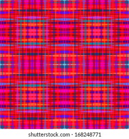 Seamless geometric pattern with a double zigzag. Can be used in textiles, for book design, website background, and also for the design of the objects of interior and exterior. Vector, module