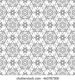 seamless geometric pattern, ethnic pattern