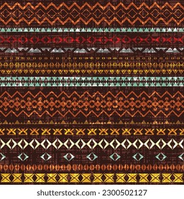 Nahtlose geometrische Muster, ethnischer Hintergrund, Vektordesign