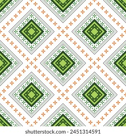 Seamless geometric pattern, Ethnic background, Native pattern for textile, carpet, table cloth, fabric print.
